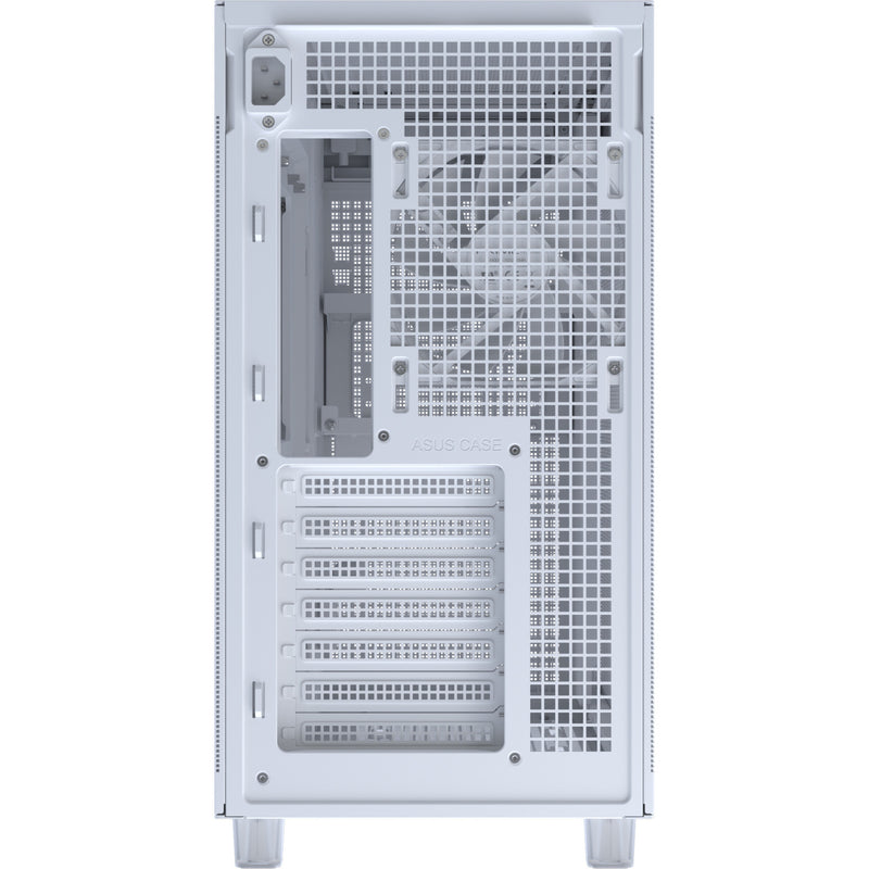 Afbeelding laden in galerijviewer, Asus prime ap303 - mesh panel midi tower behuizing (wit | 2x usb-a | 1x usb-c)
