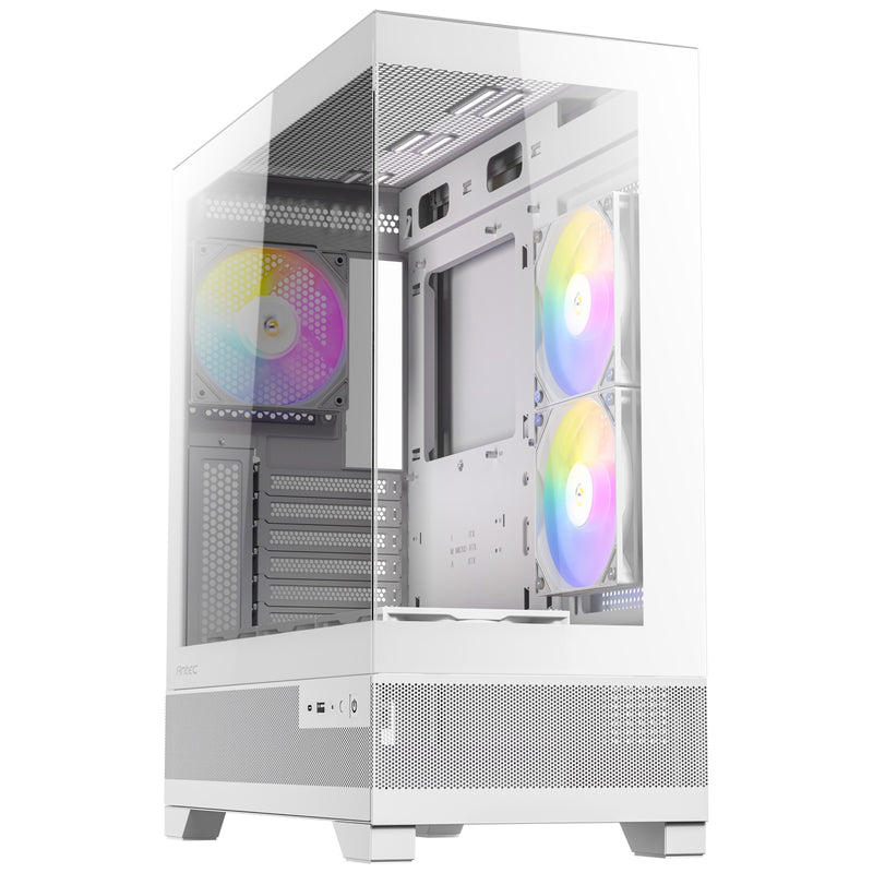 Afbeelding laden in galerijviewer, Antec cx700 elite rgb midi tower behuizing (wit | 2x usb-a | tempered glass)

