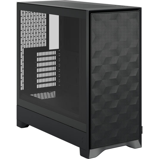 Fractal design pop 2 air midi tower behuizing (zwart | 1x usb-a | 1x usb-c | tempered glass)