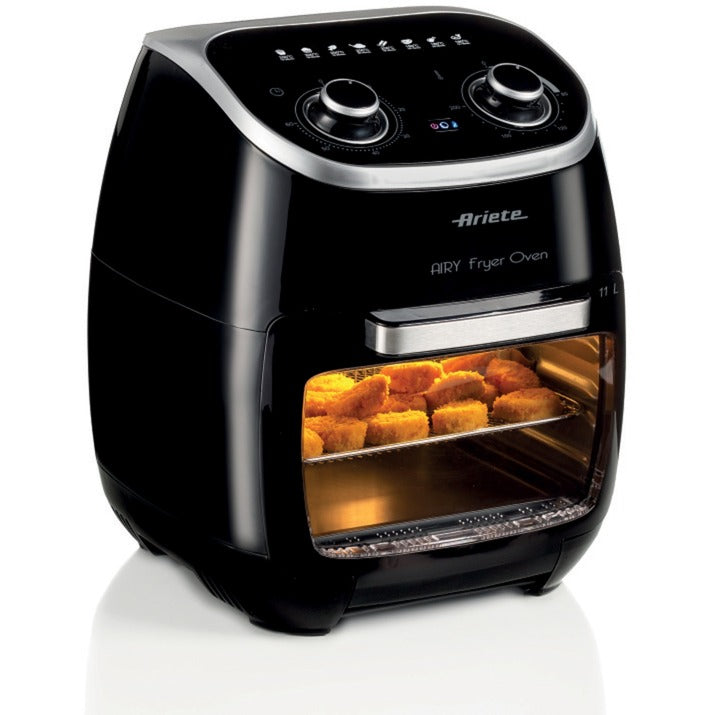Afbeelding laden in galerijviewer, Ariete airy fryer oven 4619 00 heteluchtfriteuse (zwart, 11 liter)

