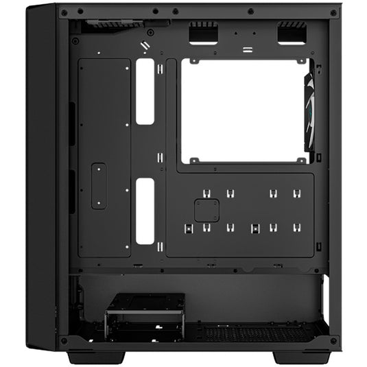 Deepcool cc560 argb v2 midi tower behuizing (zwart | 2x usb-a | rgb | tempered glass)