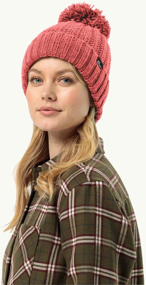 Afbeelding laden in galerijviewer, Jack wolfskin highloft knit beanie - women's beanie
