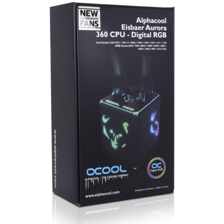 Afbeelding laden in galerijviewer, Alphacool eisbaer 360 aurora hpe waterkoeling (zwart)
