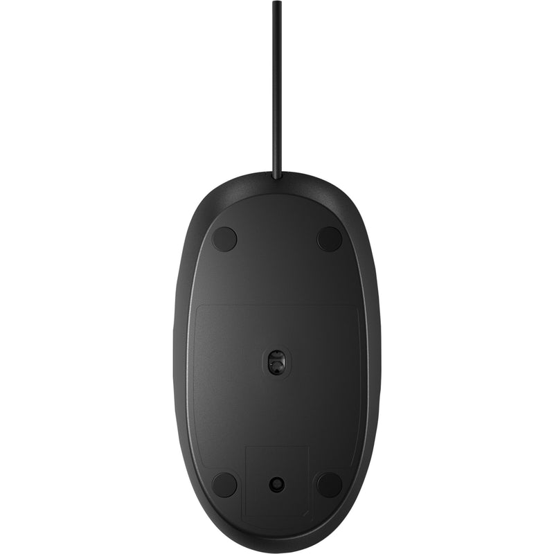 Afbeelding laden in galerijviewer, Hp 128 lasermuis met kabel (zwart, 1200 dpi)
