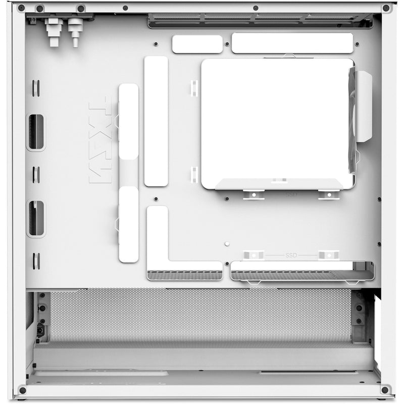 Afbeelding laden in galerijviewer, Nzxt h3 flow midi tower behuizing (wit (mat) | 1x usb-a | 1x usb-c | tempered glass)
