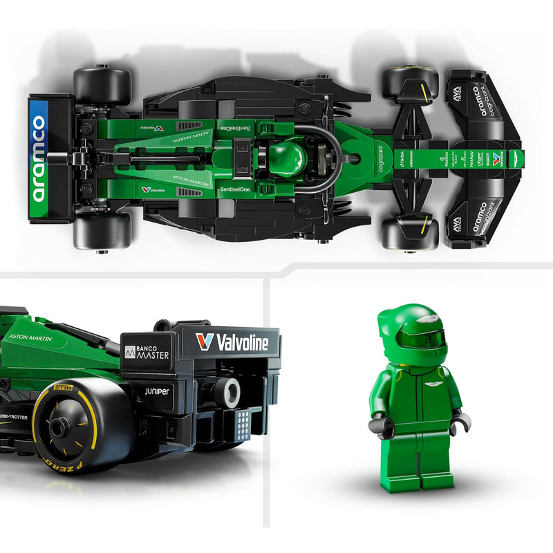 Afbeelding laden in galerijviewer, Lego speed champions aston martin aramco f1 amr24 racewagen set - 77245
