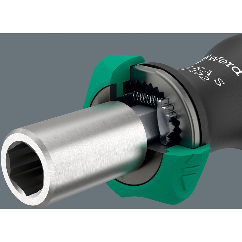 Afbeelding laden in galerijviewer, Wera kraftform kompakt 838 ra s imperial set 1 bitset (zwart groen, 14‑delig)
