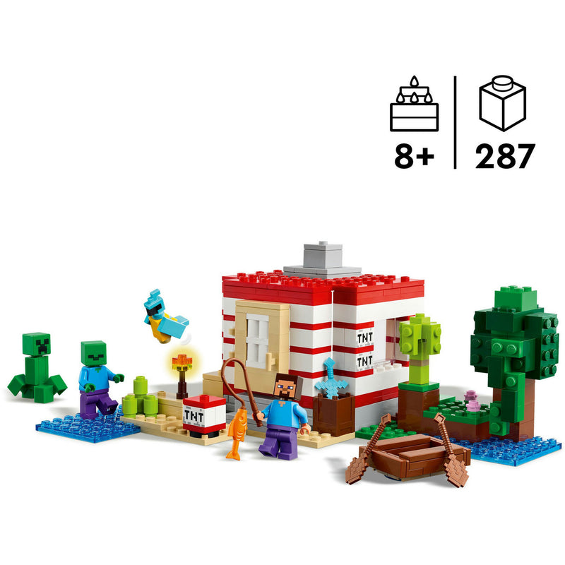 Afbeelding laden in galerijviewer, Lego minecraft - het tnt junglehuis constructiespeelgoed (21275)
