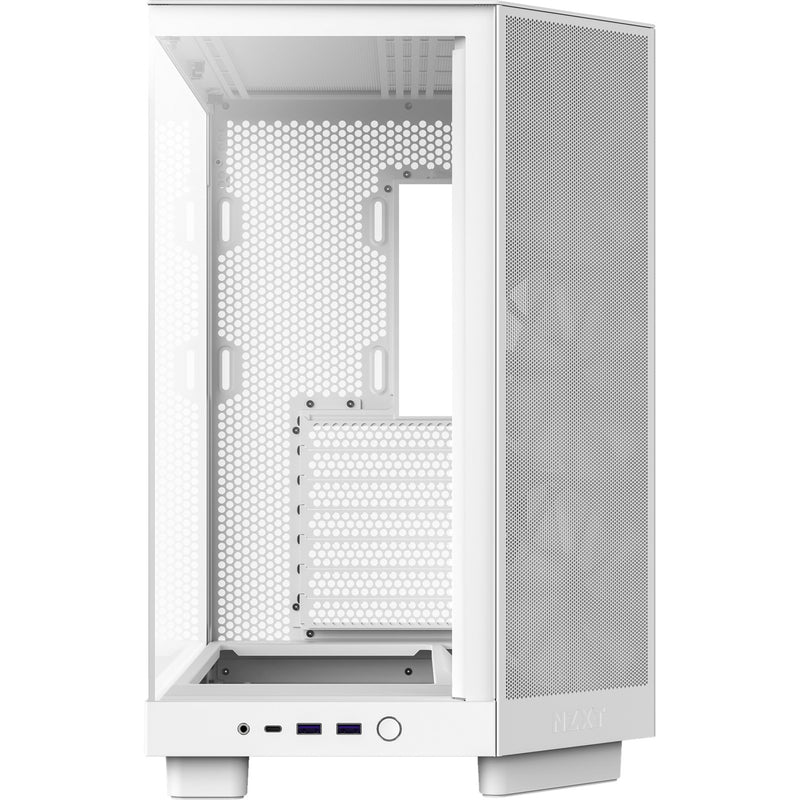 Afbeelding laden in galerijviewer, Nzxt h6 flow midi tower behuizing (wit | 2x usb-a | 1x usb-c | tempered glass)
