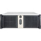 Chenbro rm42300 rack behuizing (zwart zilver | 2x usb-a 3.2 (5 gbit s))