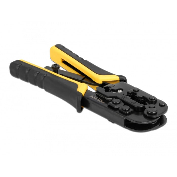 Afbeelding laden in galerijviewer, Delock universal crimpingtool with wire stripper 90505 krimptang (zwart)
