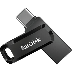 Sandisk ultra dual drive go 256 gb usb-stick (zwart, usb-a 3.2 (5 gbit s), usb-c 3.2 (5 gbit s))
