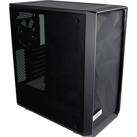 Fractal design meshify c midi tower behuizing (zwart | 2x usb-a | tempered glass)