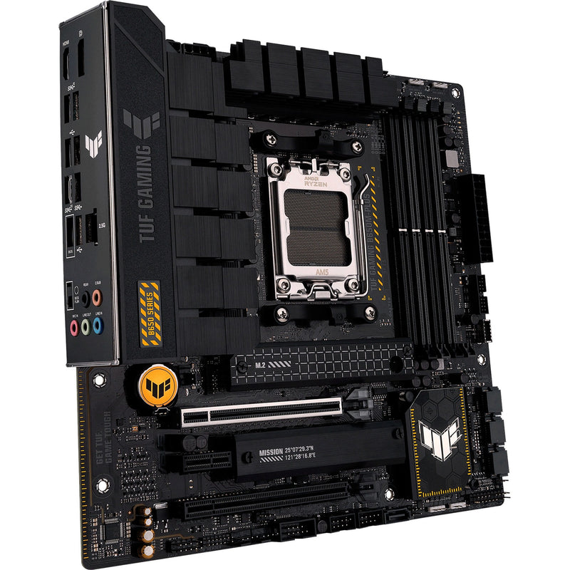 Afbeelding laden in galerijviewer, Asus tuf gaming b650m-plus socket am5 moederbord (zwart, raid, 2.5 gb-lan, sound, µatx)
