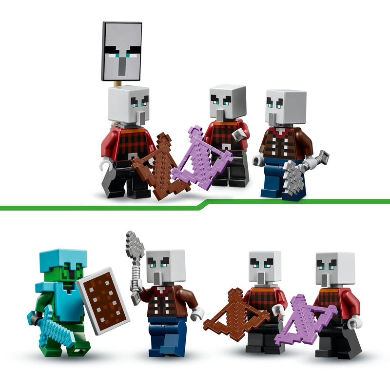 Afbeelding laden in galerijviewer, Lego minecraft 21267 de illagers in de woestijn
