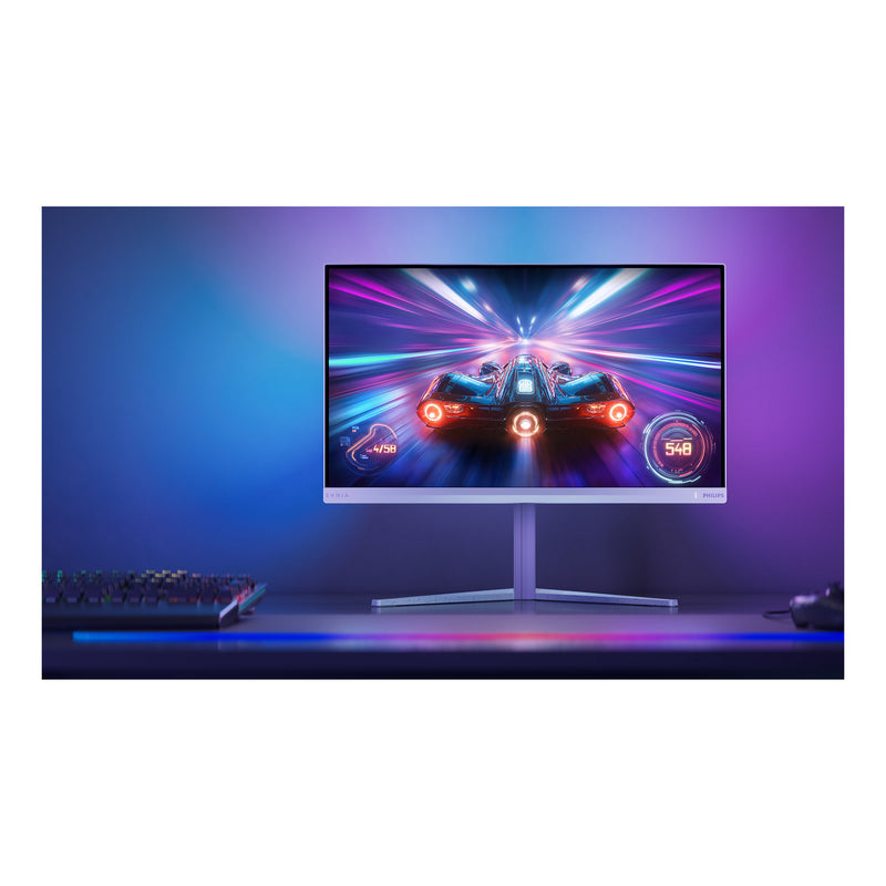 Afbeelding laden in galerijviewer, Philips evnia 6000 27m2n6501l 00 26.5 gaming monitor (wit, 2x hdmi, displayport, 2x usb-a, usb-b, 240 hz)
