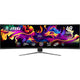 Msi mpg 491cqp qd-oled 49 curved ultrawide gaming monitor (zwart, 2x hdmi, displayport, 2x usb-a, usb-b, usb-c, 144 hz)
