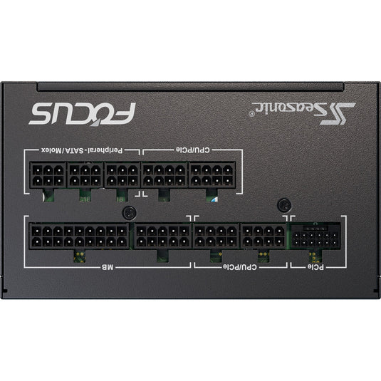 Seasonic focus gx-750-v4 atx3.1 modulaire 750 watt voeding (zwart, 2x pcie)