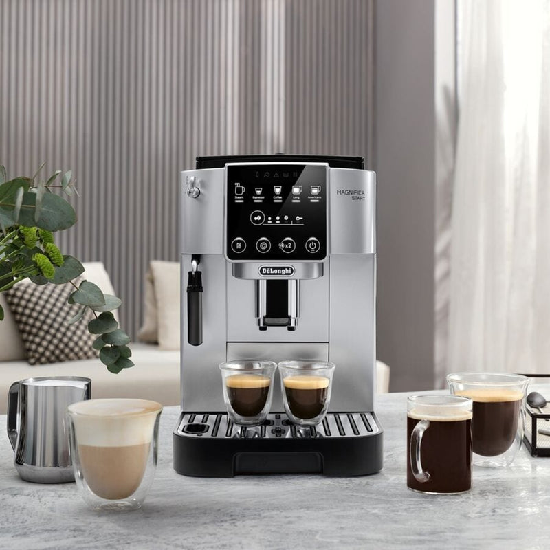 Afbeelding laden in galerijviewer, Delonghi ecam220.30.sb magnifica start espressomachine (zilver zwart)
