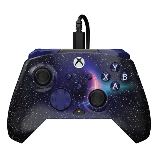 Turtle beach rematch geavanceerde bedrade controller (dark cosmos, xbox serie x|s, xbox one, pc)