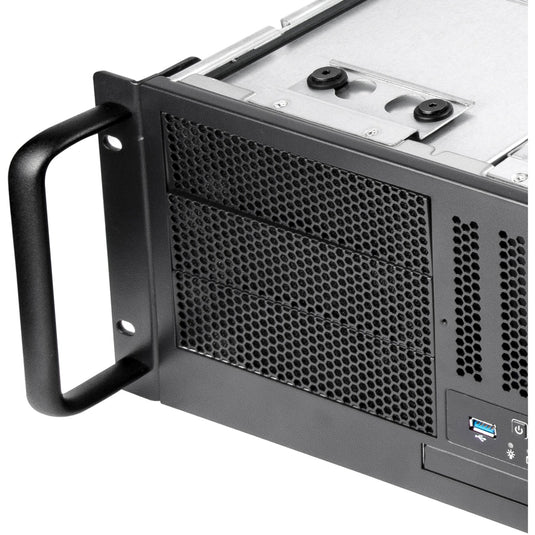 Silverstone rm41-506 rack behuizing (zwart | 2x usb-a 3.2 (5 gbit s))