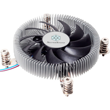 Silverstone nitrogon nt07-115x cpu-koeler (pwm-aansluiting, ultra low profile)