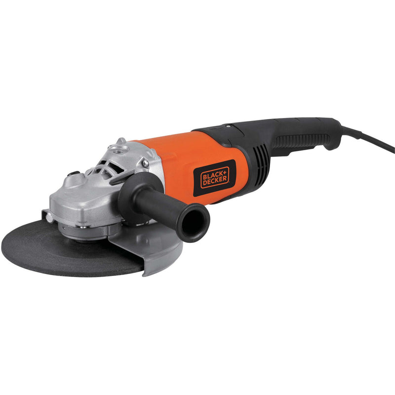 Afbeelding laden in galerijviewer, Black+decker bdgl2223-qs 2200w 230mm haakse slijper (zwart oranje)
