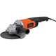 Black+decker bdgl2223-qs 2200w 230mm haakse slijper (zwart oranje)