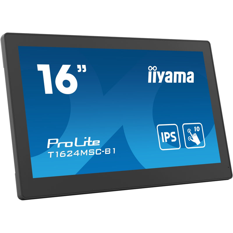 Afbeelding laden in galerijviewer, Iiyama prolite t1624msc-b1 15.6 touchscreen monitor (zwart, hdmi, 2x usb-a)
