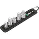 Wera 781 5 adapter set 1, 6‑delig (zwart)