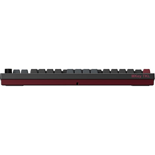 Montech mkey darkness tkl rgb mechanisch toetsenbord (zwart, us lay-out (qwerty), gateron g pro yellow, 80% (tkl), hot-swappable, rgb, pbt)
