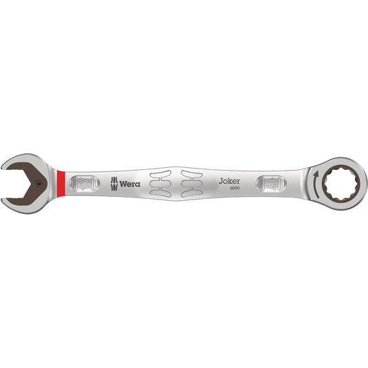 Wera 9631 magneetstrip 6000 joker 2 steek-ringratelsleutelset moersleutel (5‑delig)
