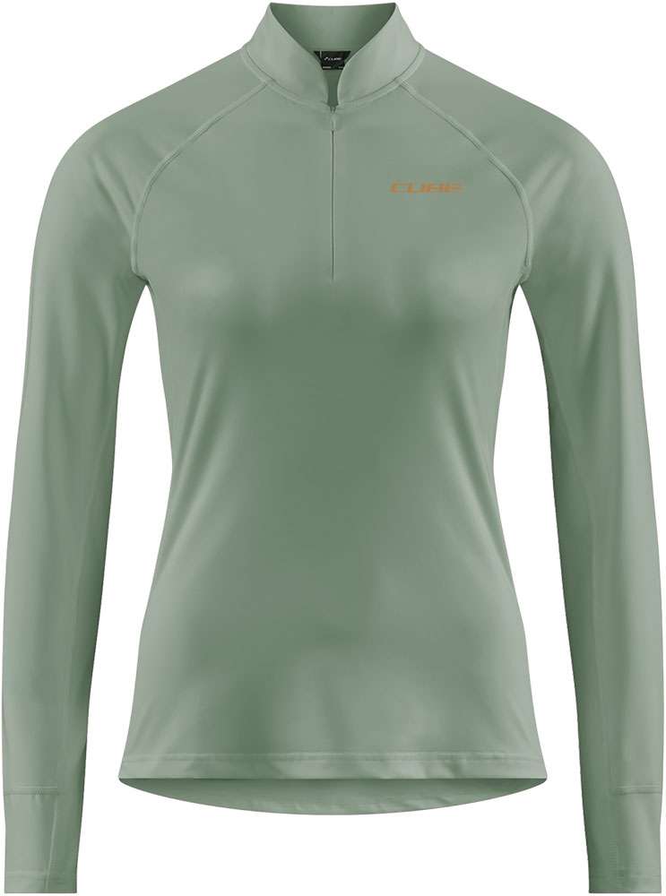 Afbeelding laden in galerijviewer, Cube half zip - women's long sleeve jersey
