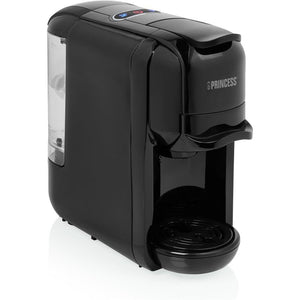 Princess multi capsule koffiemachine 3-in-1 capsule machine (zwart, nespresso, dolce gusto, e.s.e.)