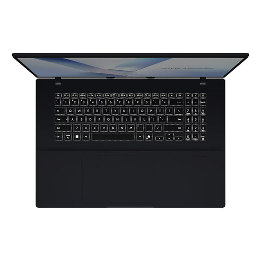 Asus vivobook 18 m1807ga-s8004w 18 laptop (blauw | ryzen ai 7 445 | radeon 840m | 32 gb | 1 tb ssd)