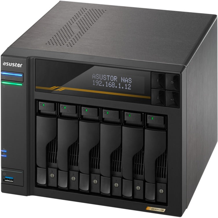 Afbeelding laden in galerijviewer, Asustor lockerstor 6 as6806t nas (zwart)
