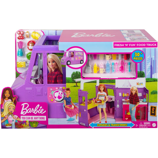 Barbie fresh 'n' fun food truck poppen accessoires
