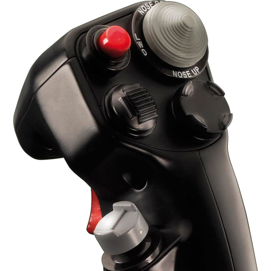 Thrustmaster hotas warthog joystick en throttle gaming hotas (zwart zilver, pc)