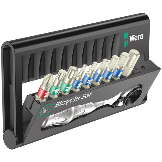 Wera bicycle set 9, 10‑delig gereedschapsset