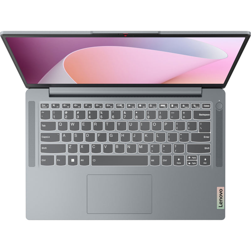 Afbeelding laden in galerijviewer, Lenovo ideapad slim 3 14amn8 (82xn00bamh) 14 laptop (grijs | r5 7520u | radeon 610m | 16 gb | 512 gb ssd)

