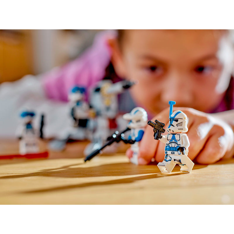 Afbeelding laden in galerijviewer, Lego star wars 501st clone troopers battle pack bouwbaar speelgoed met minifiguren - 75345
