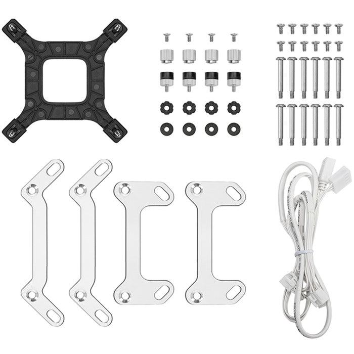 Afbeelding laden in galerijviewer, Deepcool lt360 argb waterkoeling (wit, 4-pins pwm fan-connector)
