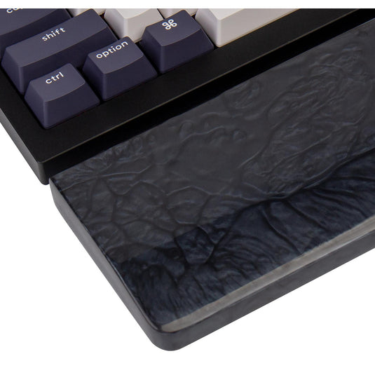 Keychron k8 c1 resin palm rest polssteun (zwart, tkl)