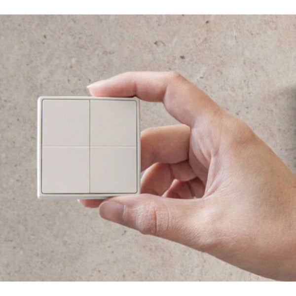 Afbeelding laden in galerijviewer, Shelly blu wall switch 4 (stand alone) schakelaar (wit, bluetooth 4.2)
