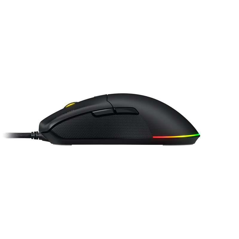 Afbeelding laden in galerijviewer, Hator pulsar 3 gaming muis (zwart, 400 - 12.000 dpi, rgb)
