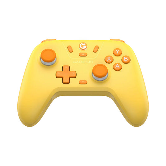 Gamesir nova lite multiplatform controller (geel, pc, steam, android, ios, switch, bluetooth 2.4 ghz usb)