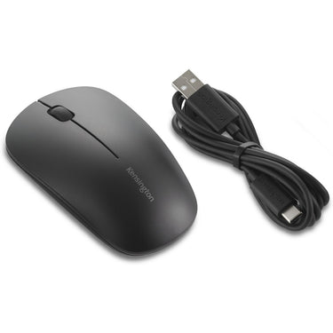 Kensington my230 eq rechargeable mouse - wireless – midsize (zwart, bluetooth, 2.4 ghz)