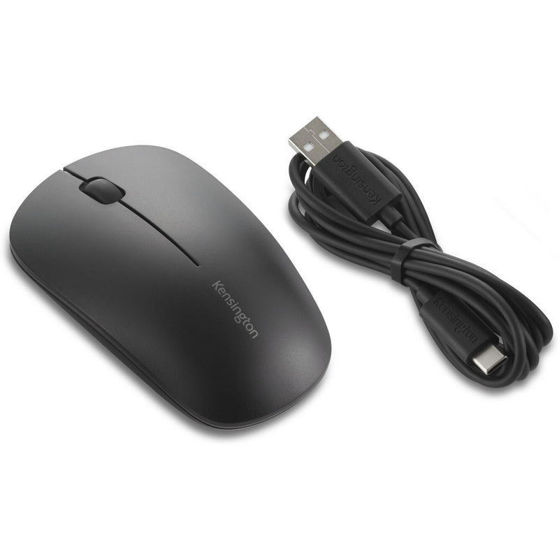 Afbeelding laden in galerijviewer, Kensington my230 eq rechargeable mouse - wireless – midsize (zwart, bluetooth, 2.4 ghz)
