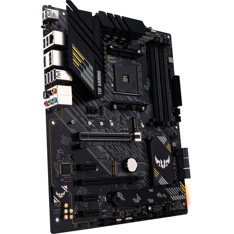 Afbeelding laden in galerijviewer, Asus tuf gaming b550-plus socket am4 moederbord (zwart, raid, 2.5gb-lan, sound, atx)
