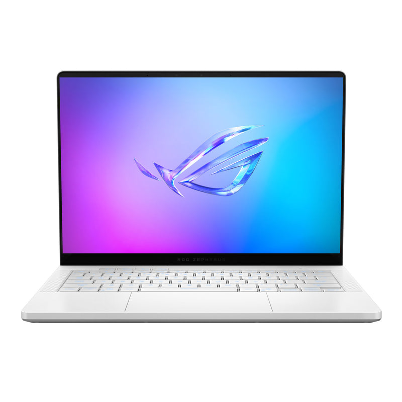 Afbeelding laden in galerijviewer, Asus rog zephyrus g14 ga403um-qs024w 14 copilot+ gaming laptop (wit | ryzen 9 270 | rtx 5060 | 16 gb | 1 tb ssd | oled)
